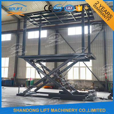 Doppelstöckiger Auto-Parkaufzug-Garagen-Auto-Aufzug von Keller zu Bodenhöhe