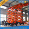 Safe 1 Tonnen-beweglicher Plattform-Aufzug mit 4 Rädern 2200 Millimeter X 1220 Millimeter-Tabellen-Größe