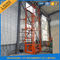genehmigter vertikale Führungsschiene-Aufzugs-hydraulischer Lager-Fracht-Aufzug 1T 12m CER