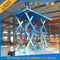 CER harter Beanspruchung 6T 5M hydraulische Scherenhebebühne-hydraulische große Scissor Fracht-Aufzug