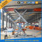 CER 3T 4.5M stationäre hydraulische Scherenhebebühne-Tabellen-Scherenhebebühne-Plattform für Fracht-Material