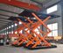 CE-zertifiziertes hydraulisches System Unterirdischer Parklift Hydraulischer Schere-Autolift
