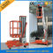 Sondern Sie die vier Mast-Aluminiumlegierungs-Luftarbeit-Plattform-Aufzug für hydraulisches Luftarbeit CER aus