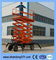 Luftarbeit-mobile Scherenhebebühne-Plattform 300kg 10m mit Rädern