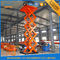 Scherenhebebühne-Tabellen-Lager-hydraulische Fracht-Scherenhebebühne 2T 7M materielles stationäres hydraulisches mit CER