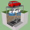 Kleines Auto-Aufzug-hydraulisches Auto-Aufzug-Parksystem-Aufzug im Freien für Haus
