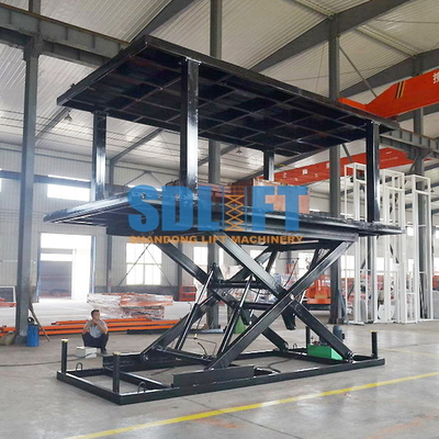 3tonne 2.5m, die hydraulisch sind, Scissor das Auto-Aufzug-Fahrzeug, das für Hauptgarage tragbar ist