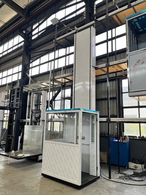 Rollstuhl für Behinderte Vertikalplattformlift mit Aluminiumlegierung oder Edelstahl