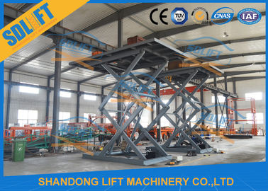 hydraulische die 5.5M Keller-stationäre Art Scissor Auto-Aufzug-lange Lebenszeit